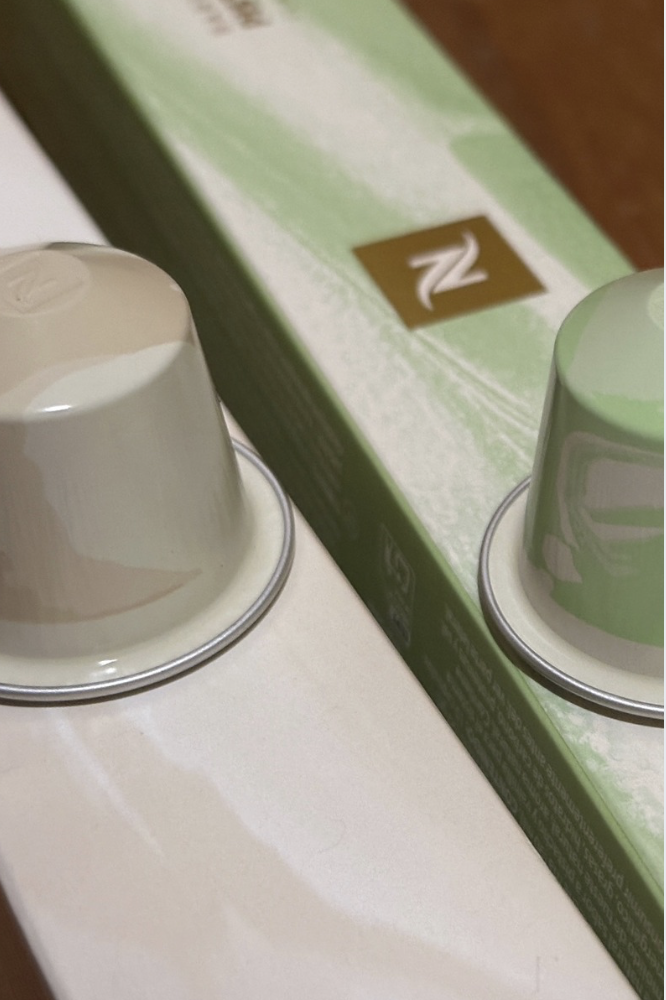 Summer Nespresso: Coconut Vanilla and Pistachio Vanilla